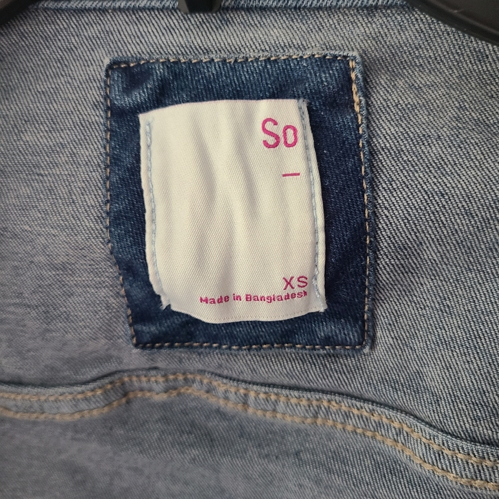 Juniors SO Denim Jacket - Picture 6 of 8